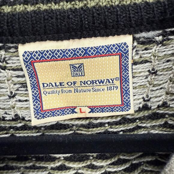 Vintage Dale Of Norway 100% Wool Sweater Size Large - Picture 6 of 7